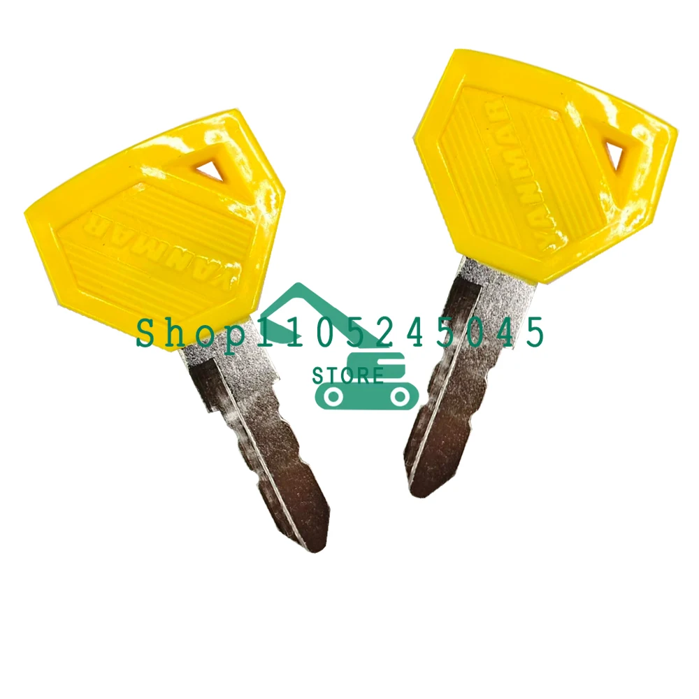 Ignition Keys for YM Excavator EX450 AM879480 LVA803606 1A7880-52100 198360-52160 50Pcs 2