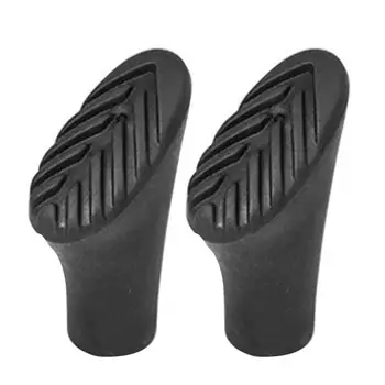 Hiking Sticks Tips Hiking Sticks Feet For Adventure Lightweight Elastic Trekking Stick Rubber Feet Walking Sticks Rubber Feet 1