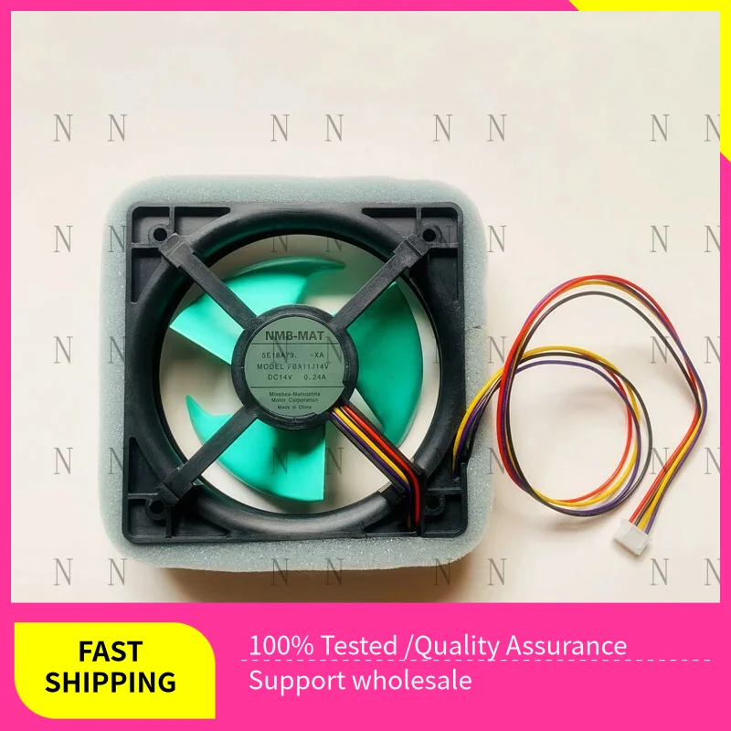 

Высокоуровневый двигатель охлаждающего вентилятора YJJ FBA11J14V 14 В 0,24 А 11,3 см