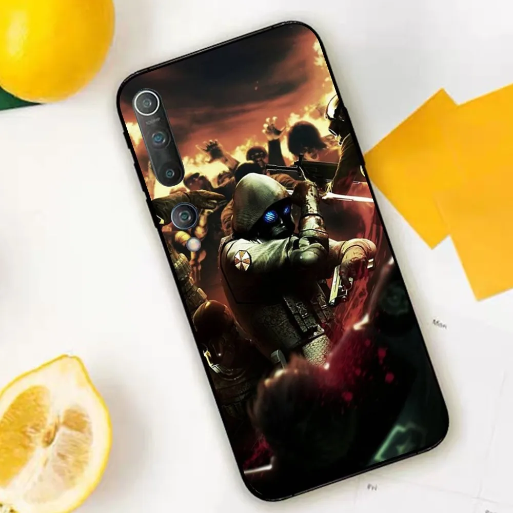 Umbrella Corporation Phone Case For Xiaomi Mi 5X 8 9 10 11 12 lite pro 10T PocoX3pro PocoM3 Note 10 pro lite image 3
