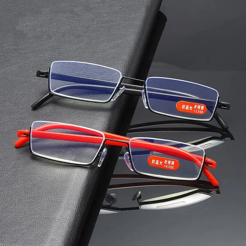 

Reading Glasses Classical TR90 Half Frame Women Men Presbyopia Glasses Anti Blue Light Blocking Eyeglasses Diopter +1.0 TO +4.0