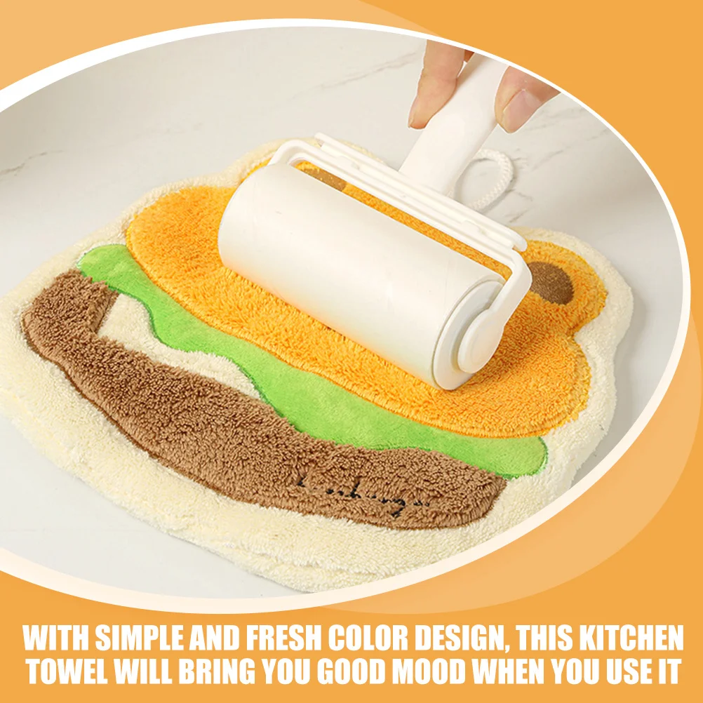 

Cabilock Cartoon Hand Towel Quick Dry Kitchen Washcloth Cute Drying Wipe Towels for Bathroom and Home Use