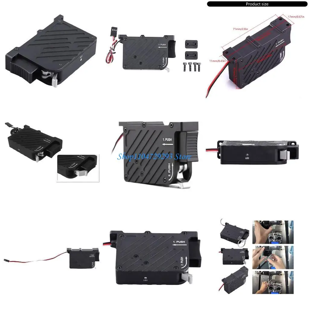 

Y2GD Large Load 20Kg Payload Dispenser TL2962 20Kg Dropper With Quick Release Mechanism And PWM Control