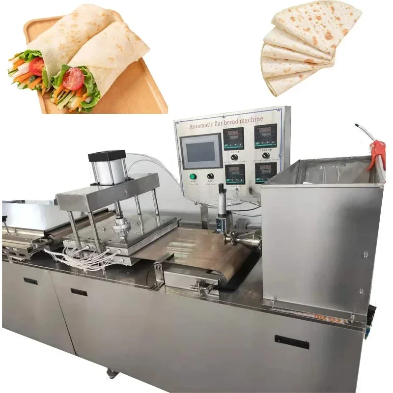 The Fully Automatic Tortilla Bread Production Line Can Produce Bread Under 38 Cm, with An Hourly Output of 2,600 Sheets