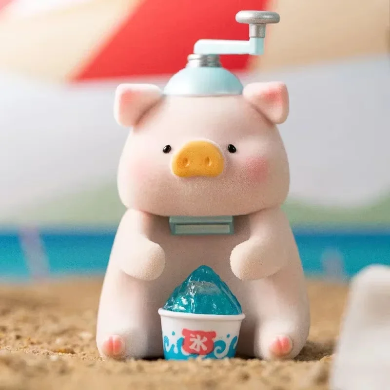 

LuLu Pig Beach Party Series Blind Box Toys Doll Cute Anime Action Figure Ornaments Figurines Dolls Desktop Home Decor Collectibl