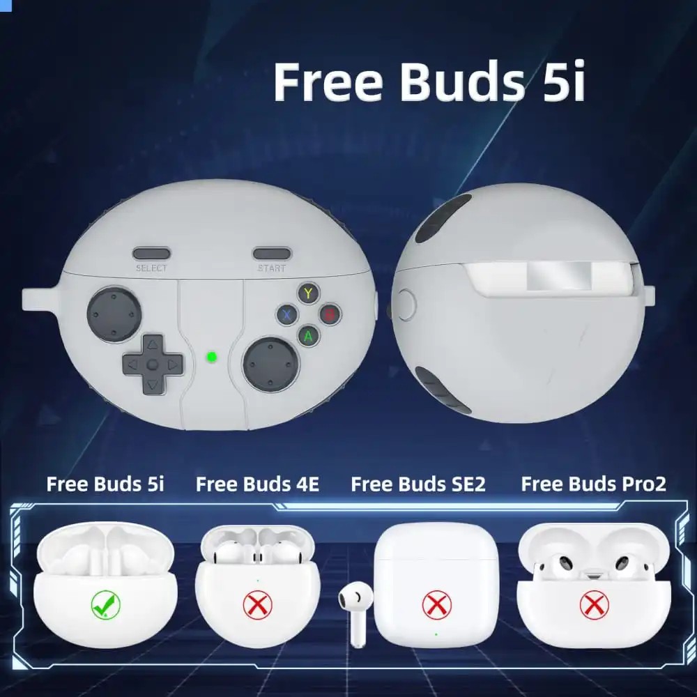 Cute Cartoon Retro Game Console Earphone Case for Huawei Freebuds 5i Hot Sale Soft Silicone Headphone Charge Box Protective Case