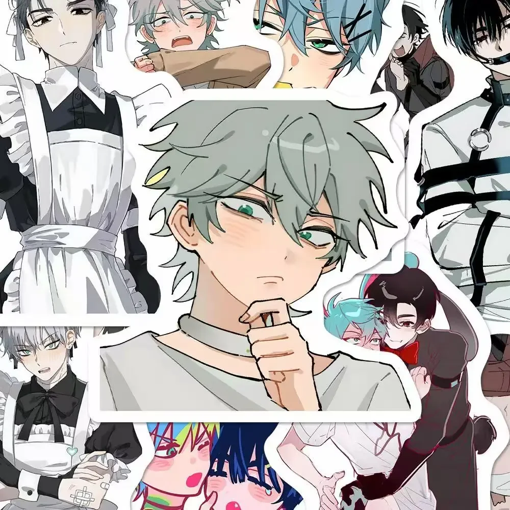 2025 Yeni Uzaylı Sahne Anime Çıkartmalar Ivan Kadar Kawaii Etiket Çocuk Kırtasiye Öğrenci Su Geçirmez Diy Dizüstü Bilgisayar