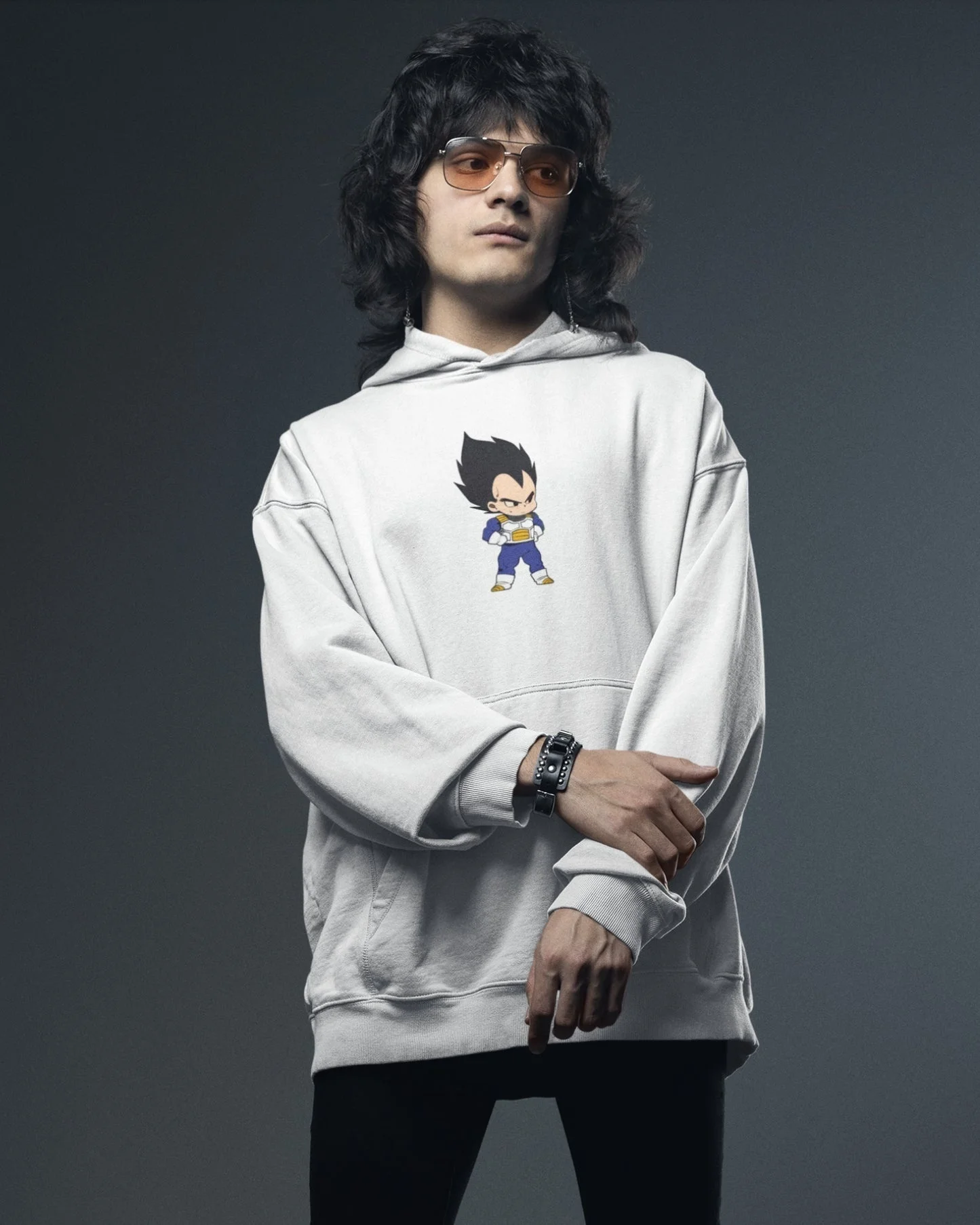 

Парные худи Dragon Ball: Вуконг и Чи-Чи, японское аниме, летне-осенние, с длинным рукавом, в уличном спортивном стиле хип-хоп