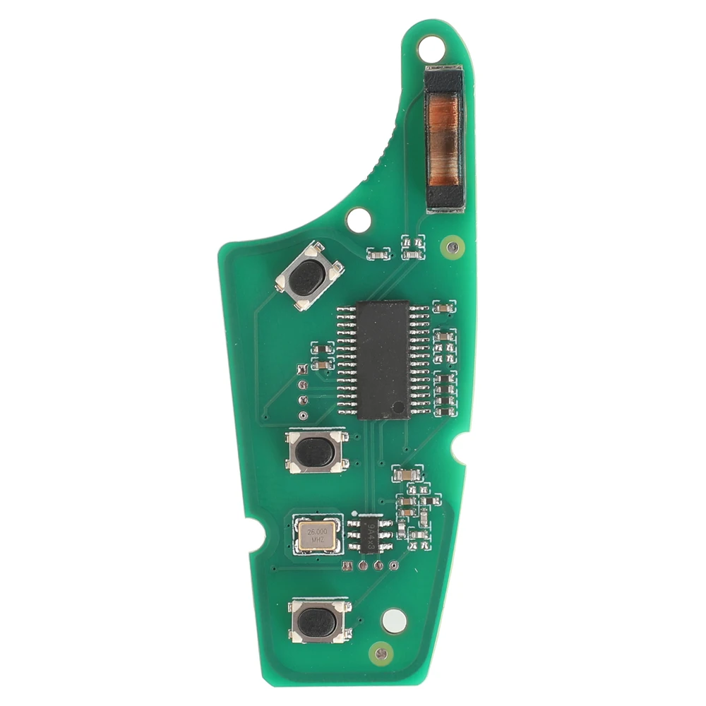 jingyuqin ID49 GK2T-15K601-AB BK2T-15K601-AC 4D83 Chip 433Mhz Flip Remote Car Key For Ford Tourneo Custom 2015- FOB 3 Buttons
