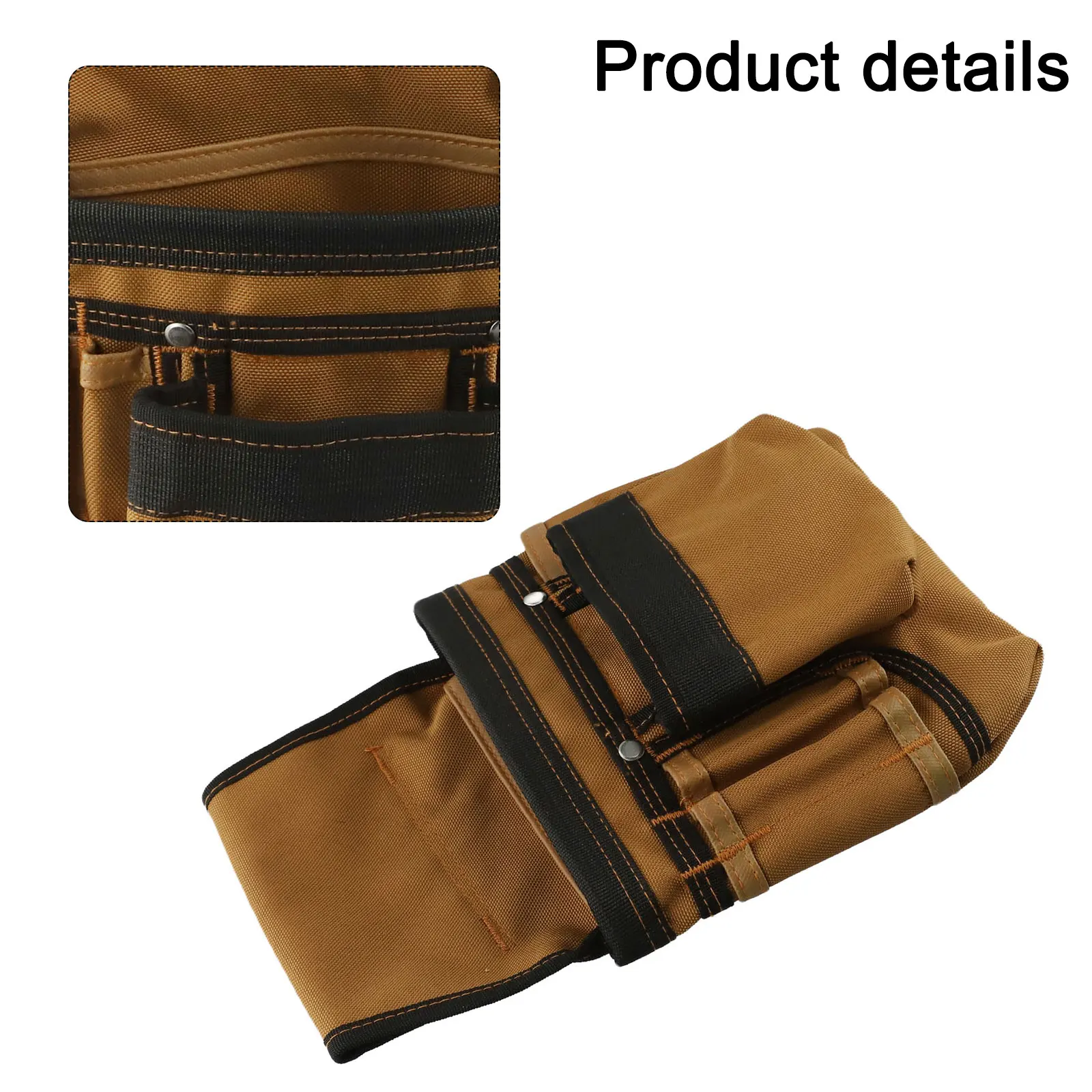 Tool Belt Suspenders Heavy Duty Tool Vest Detachable Adjustable Tool Pouch Bags Hammer Hook Hammer Rack Hammer Buckle Portable H