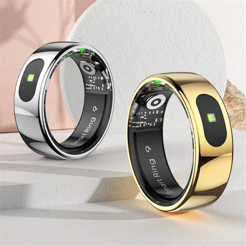 Suitable for warehouse heart rate, blood oxygen, sleep, body temperature information reminder, smart touch ring strap