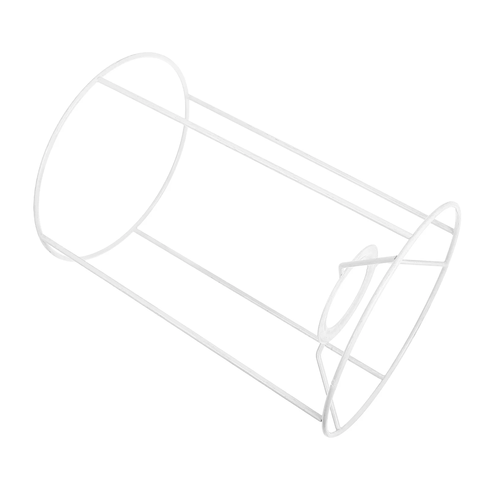 

Handmade Woven Wire Lamp Shade 1Cm Diameter Iron Frame Diy Cylinder Cage For Living Room Bedroom Study Decor Metal Light