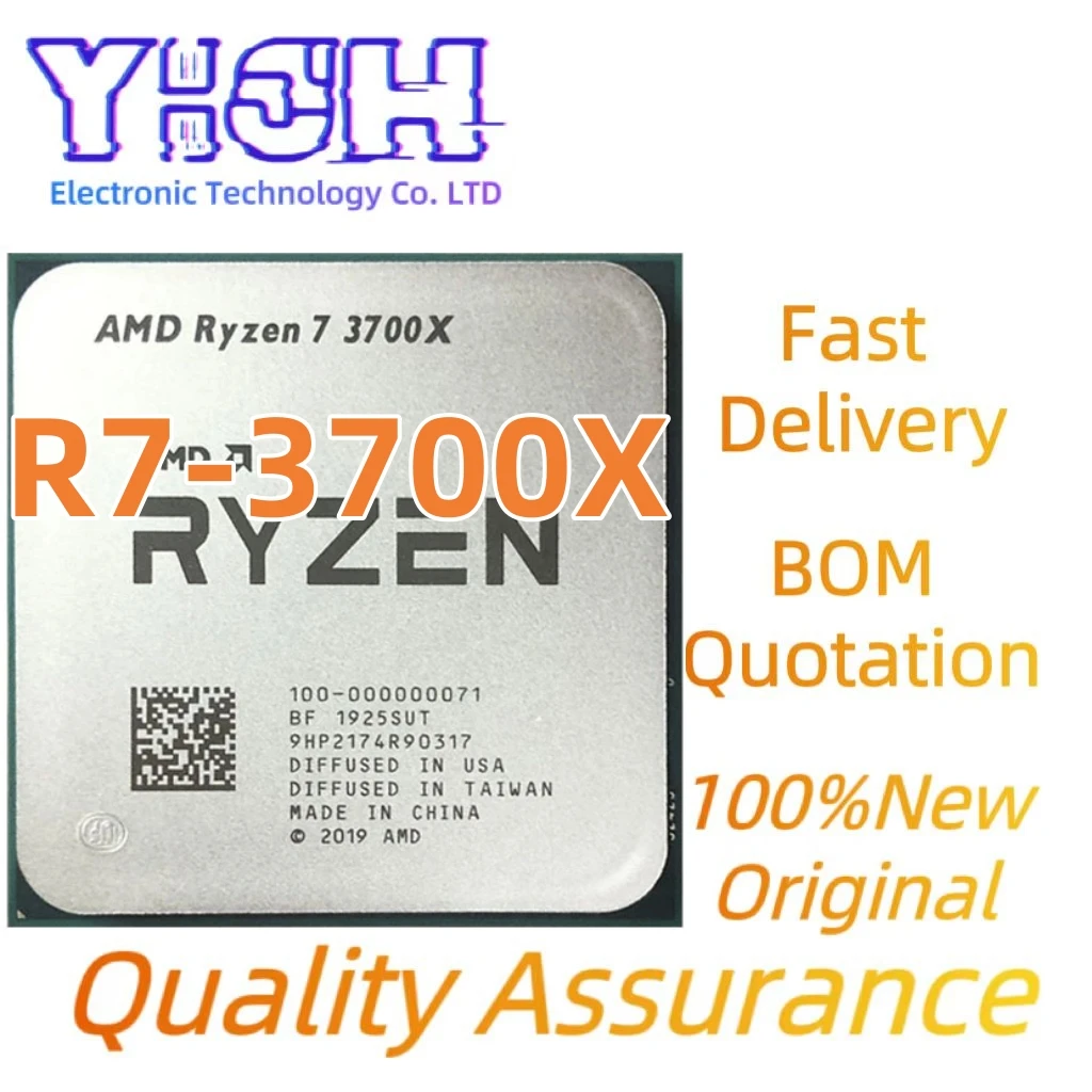 100%New Original R7-3700X in stock R7 3700X 100-000000071 8Core 16Threads Socket AM4 4.4GHz 32M AM4 R7 3700