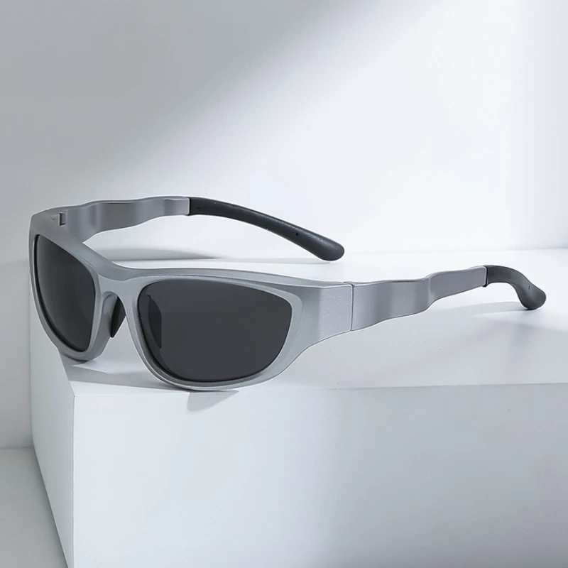 

2026 New Wave-Leg Foldable Sunglasses for Women Luxurious and Stylish Cat-Eye Sports Cycling Sunglasses with UV Protection