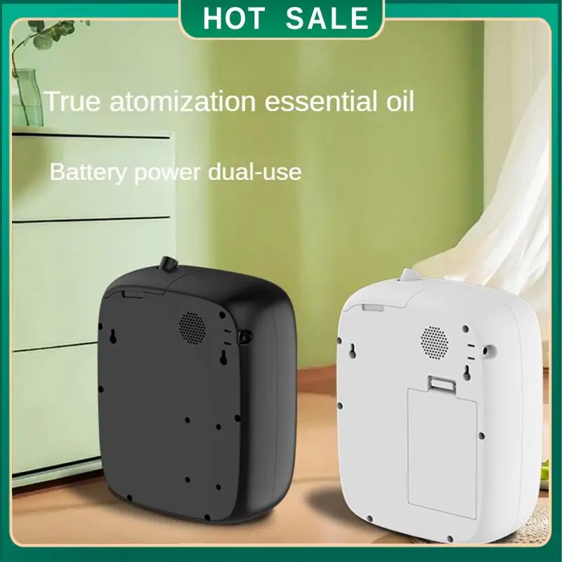 

My Home 500Ml Hotel Air Freshener Wall-Mounted Essential Oil Diffuser Waterless Scent Machine Black EU Plug
