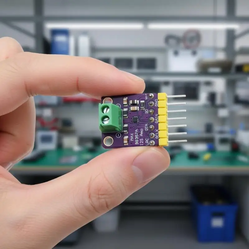 High Quality MAX98357 I2S 3W Class D Audio Amplifier Board Low Noise for Music Player Embedded Systems
