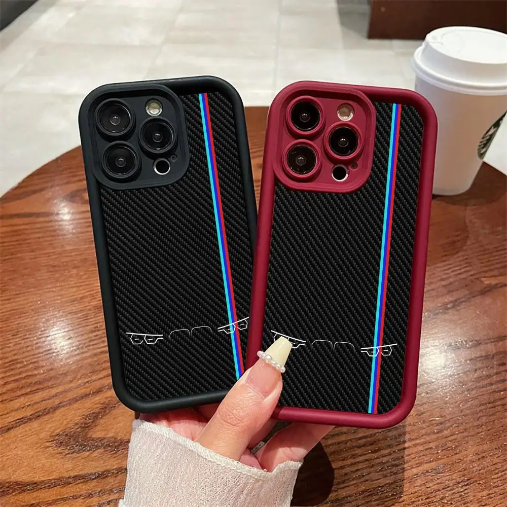 Cool car lights carbon  Matte Phone Case For iPhone 17 Pro Max Case iPhone 17 13 15 16 11 14 12 Pro XR 7 8 Plus SE Back Cover