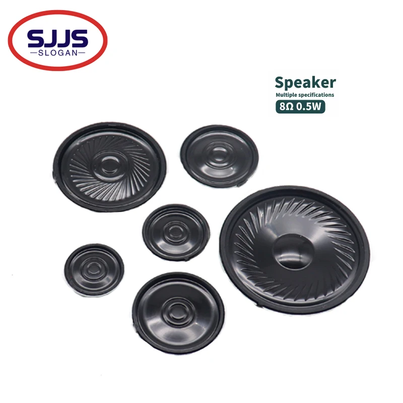 【3-1PCS】8 ohm Horn Loud Speaker Buzzer Ringer 20mm 23mm 28mm 30mm 40mm 50mm 0.5W Small loudspeaker