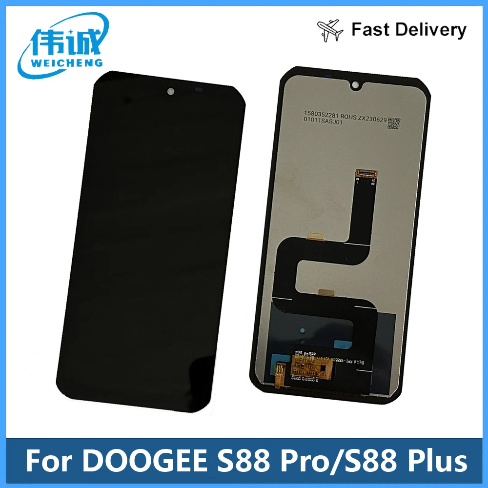 

For Doogee S88 Plus LCD Display Touch Screen Digitizer Assembly For Doogee S88 Pro LCD Screen Repair doogee s88 LCD Display