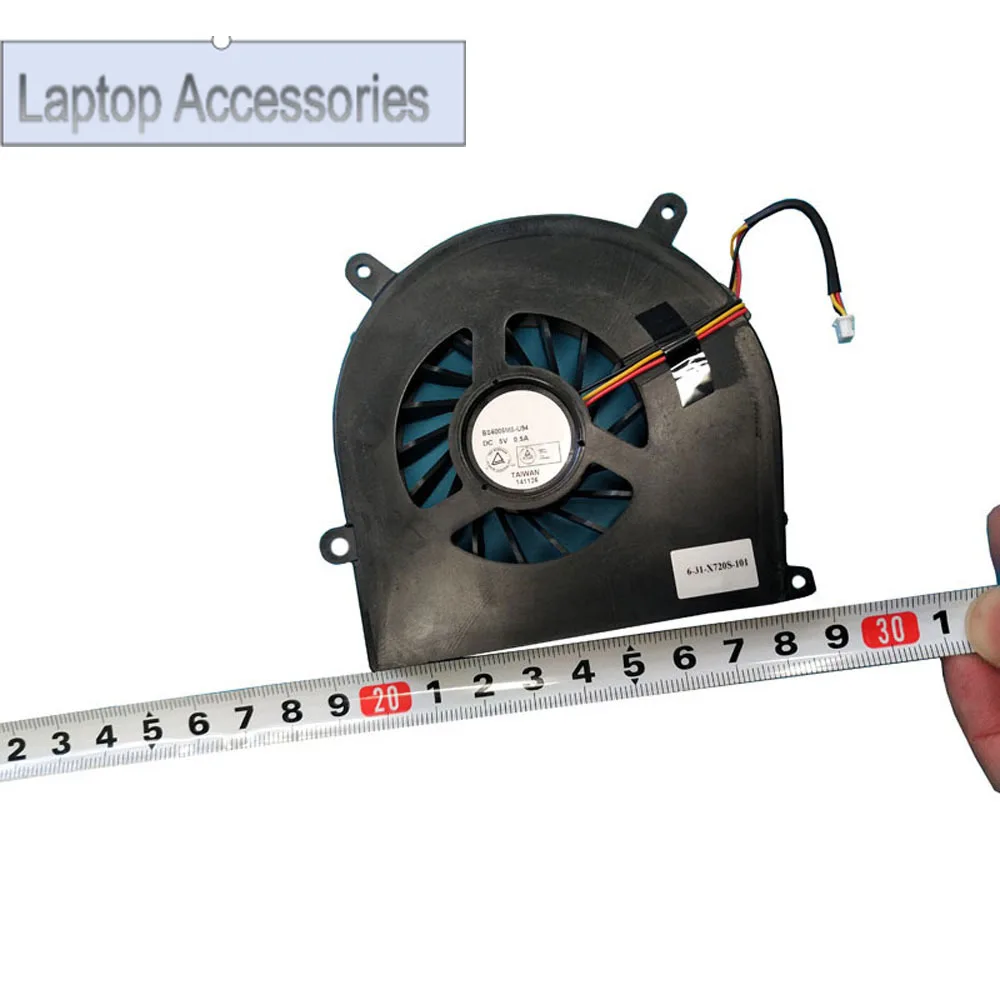 F For CLEVO P151HM P150HM P270WM3 P370EM3 P570WM3 BS6005MS-U94 BS6005MS-U0D 5V 0.5A Laptop VGA Graphics/CPU Fan New