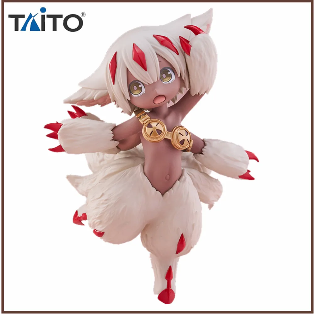 Original Anime Figure Taito Made in Abyss Faputa Coreful Action Figurine Toys for Children Collector Model Doll 15cm