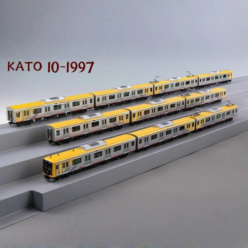 KATO N Scale 1/160 Model Train Set 10-1997 Tokyu Corporation 5050 Series 4000 Series Ten-car Train Set Boys' Toy Gift