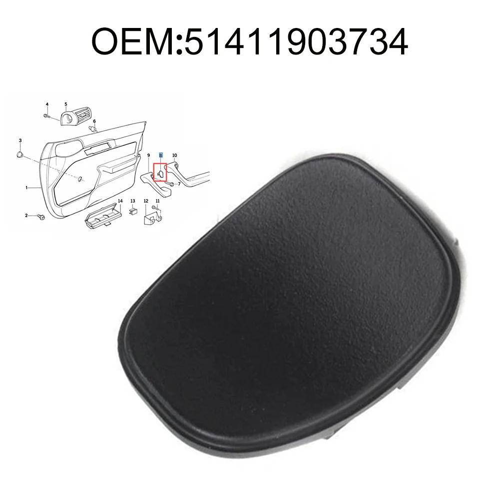 Door Pull Interior Trim Cover Automotive-grade ABS Snap-in Installation Door Handle Cap For Bmw Automotive Trim Cover