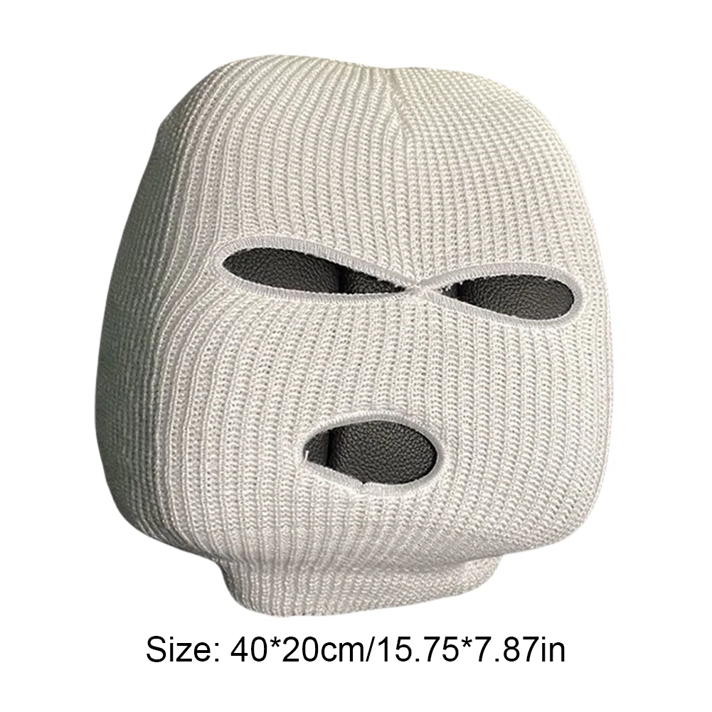 Halloween Masked Person Car Seat Cover Three Hole Headrest Cover Funny Car Seat Headcover Car Anti-Theft Warning Accessories