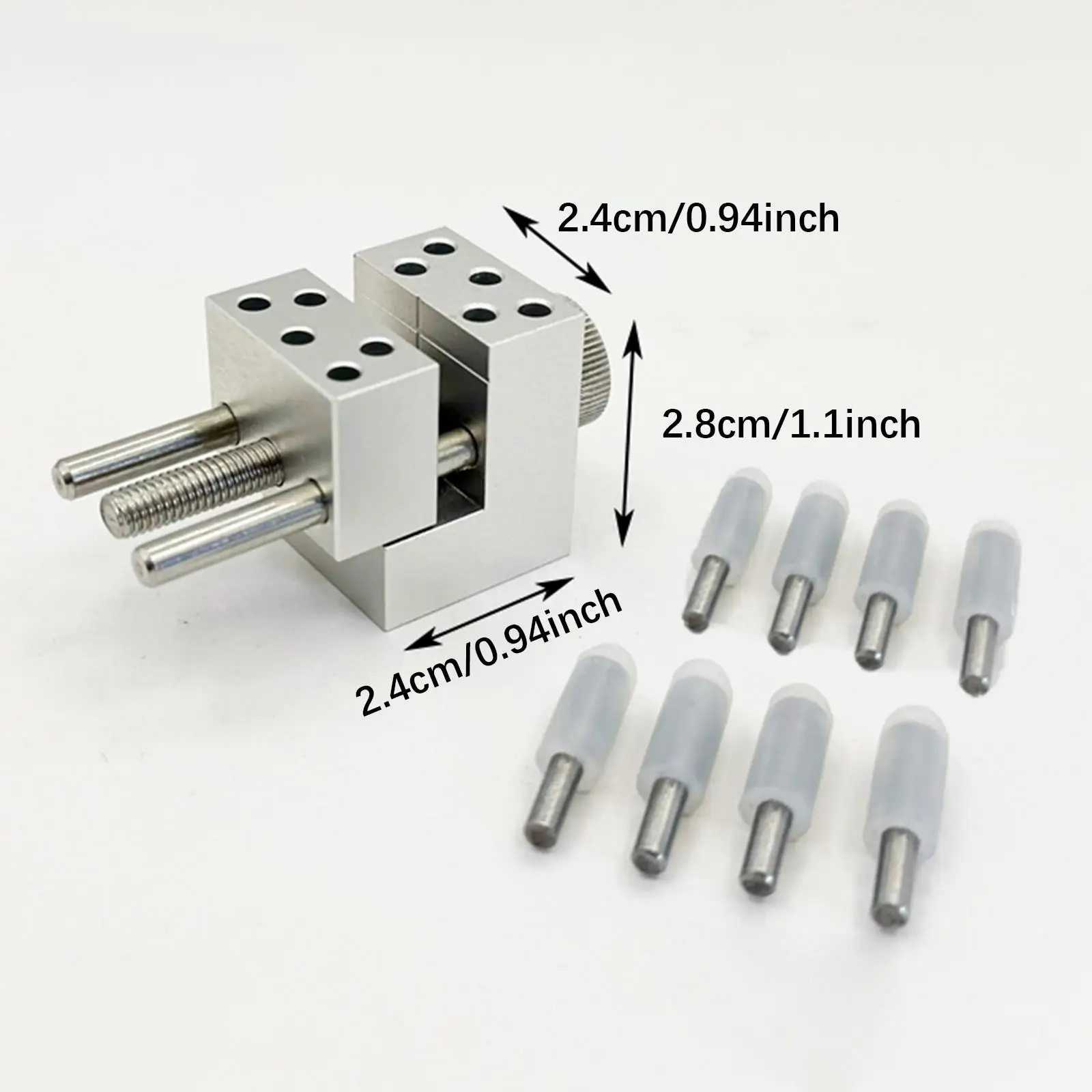 Bankschroef Eenvoudig te gebruiken Stevige aluminiumlegering Professionele kleine bankklem voor