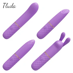 10 Speed Mini Bullet Vibrator Sex Toys for Women Vagina Clit Clitoris Stimulator USB Charge Adult Toys Female Masturbation