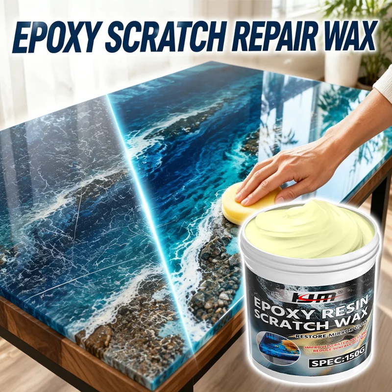Epoxy Resin Scratch Repair Wax Remove Surface Haze Restore Mirror Shine Protective Coating For Car Paint Countertop Resin Table