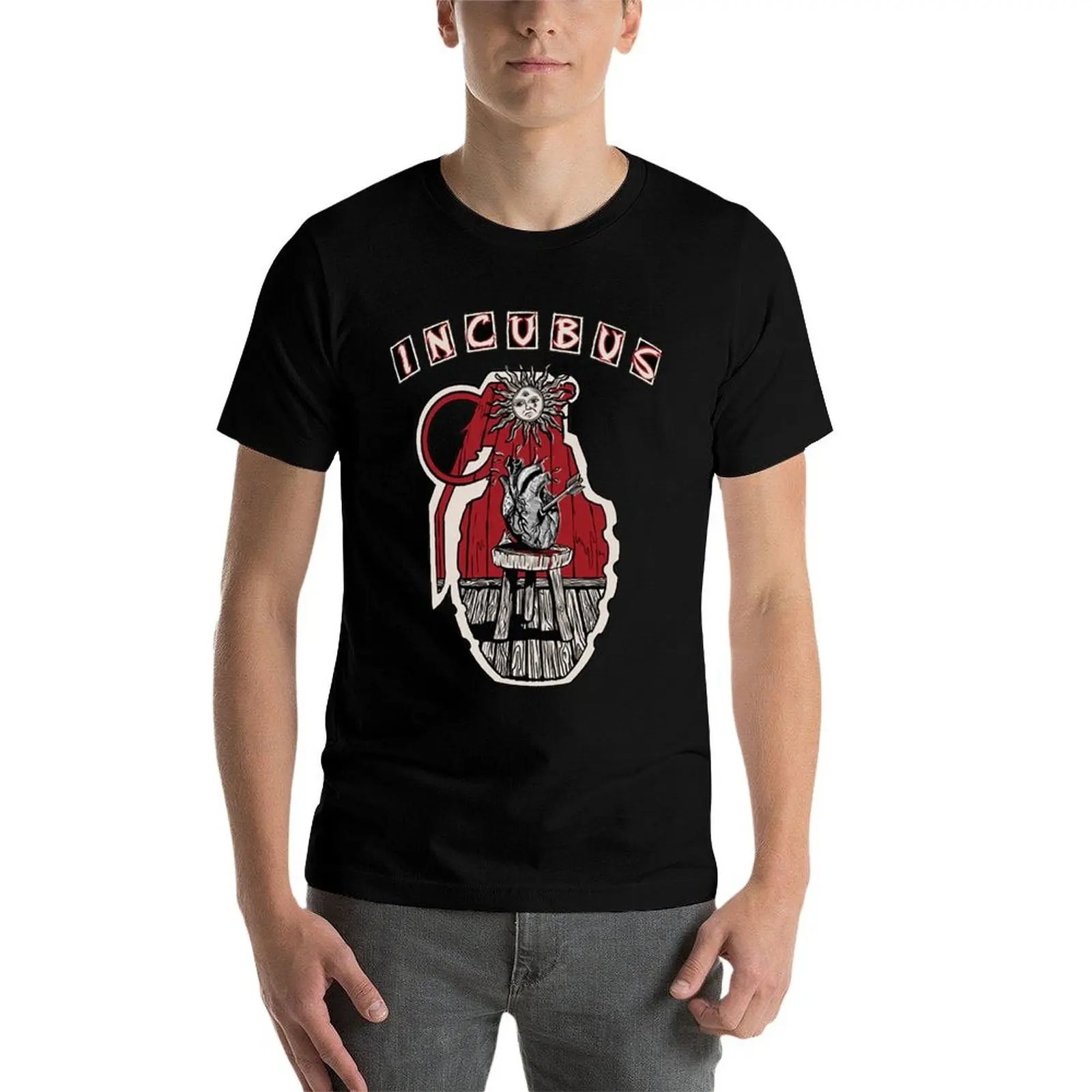 incubus band T-Shirt Street Style Casual Tee Shirt