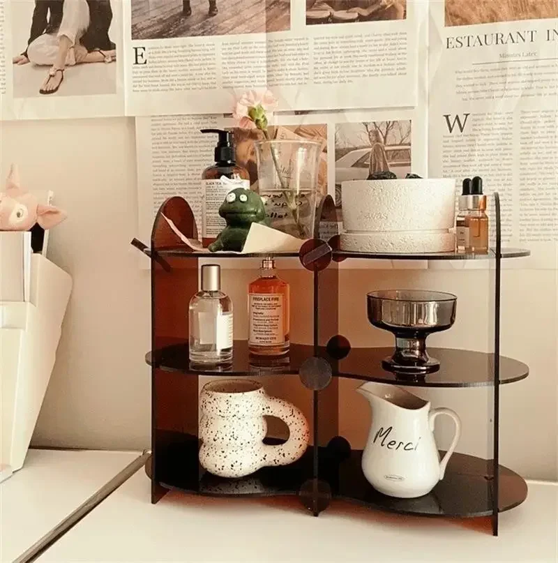 Leichtes, luxuriöses Parfümregal aus Acryl, Internet-Promi-Cup