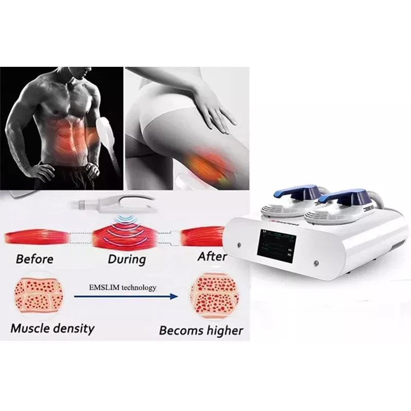 EMS سليم الكهرومغناطيسية التخسيس النحت آلة EMS العضلات فقدان الوزن محفز ل بعقب رفع الدهون إزالة صالون استخدام