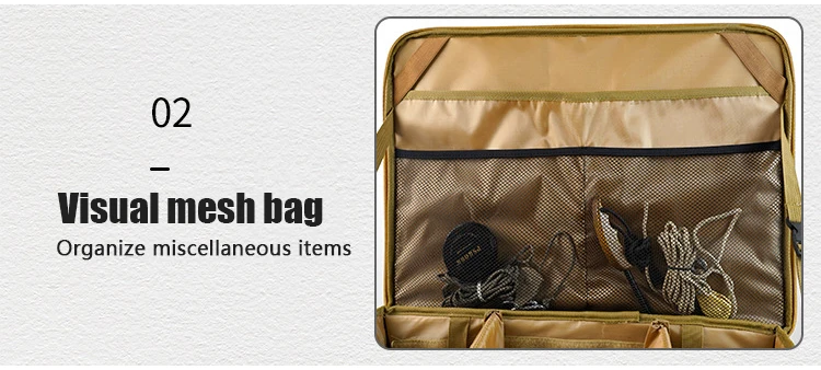 30L/45L/60L Outdoor Faltbare Aufbewahrungstasche, Wasserdichter Mehrzweck-Organizer für Campingausrüstung und Kochgeschirr – Detail 2