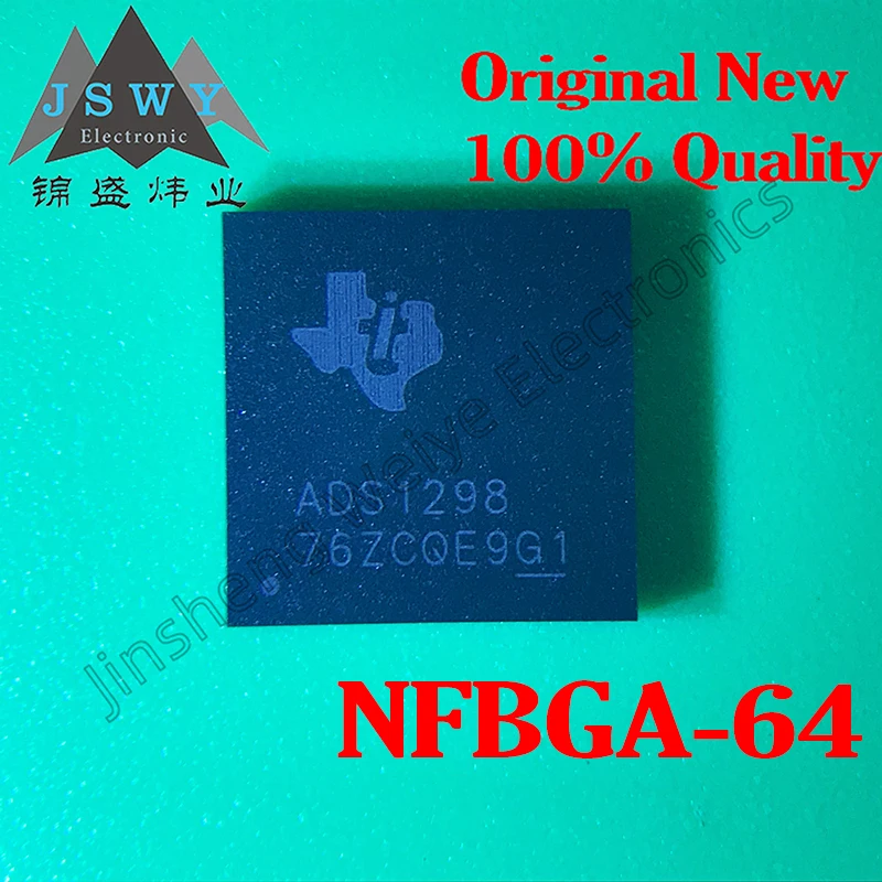 

ADS1298CZXGR ADS1298CZXGT ADS1298 SMD NFBGA-64 Chip IC 100% Brand New and Genuine Free Shipping