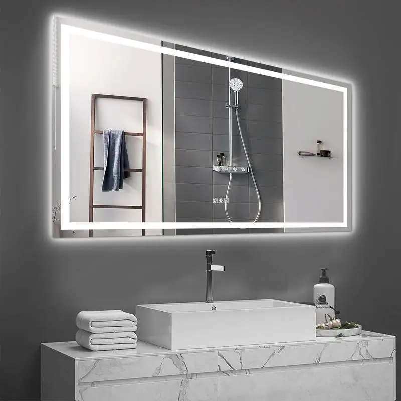 

72"x36" LED Bathroom Mirror with Anti-Fog & Dimming Feature