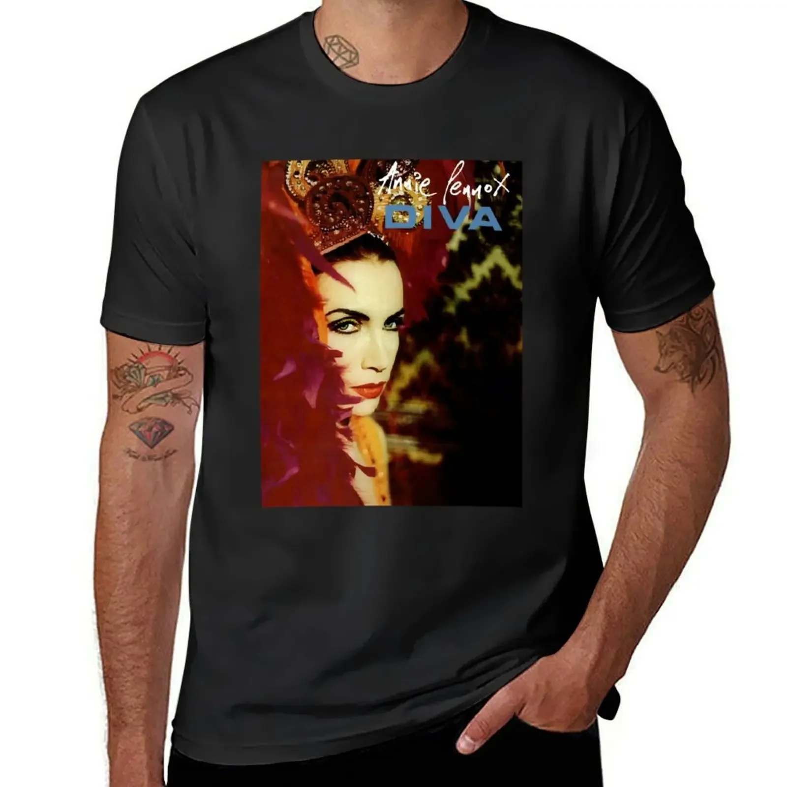 ANNIE LENNOX T-Shirt graphics for a boy summer clothes t shirts for men graphic