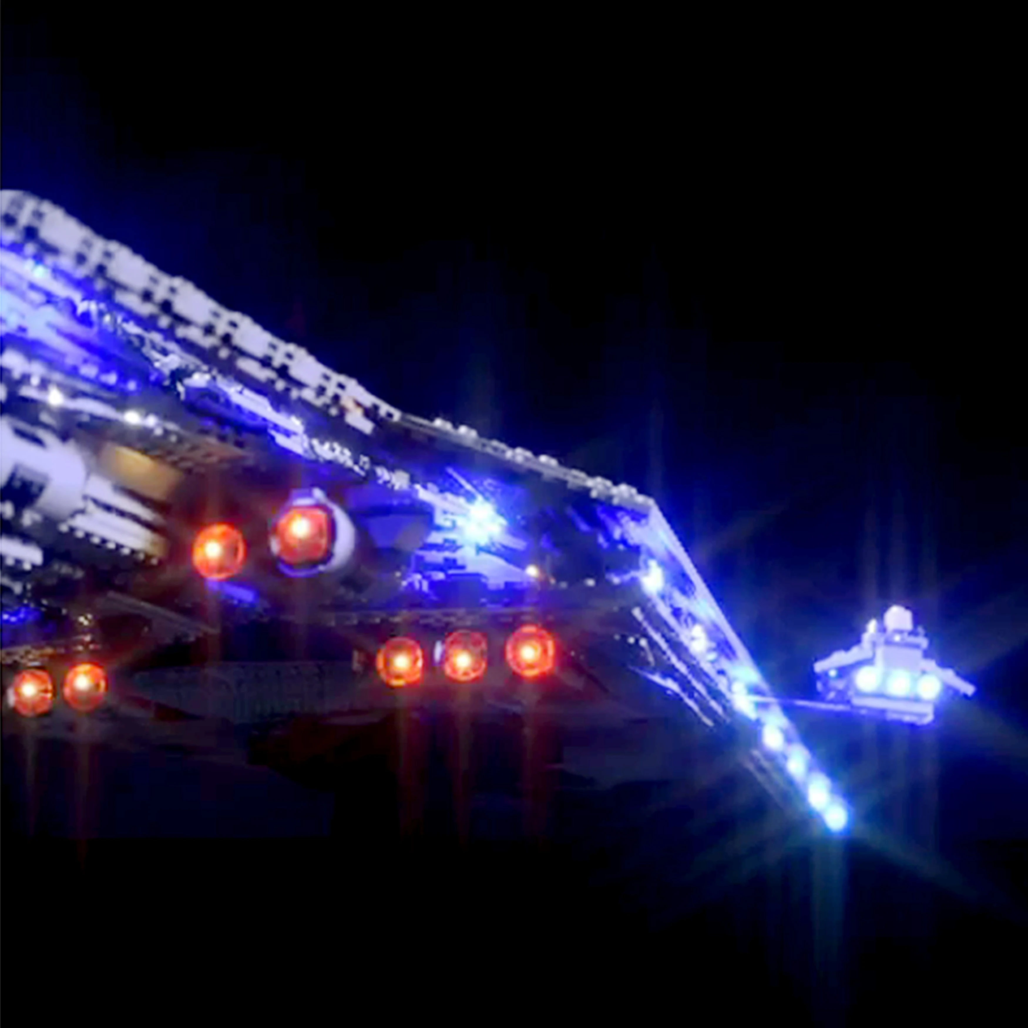 LED照明キット 10221 スーパースペースドレッドノート ギャラクシーバトルデストロイヤー ビルディングブロックモデル装飾ライトと互換性あり