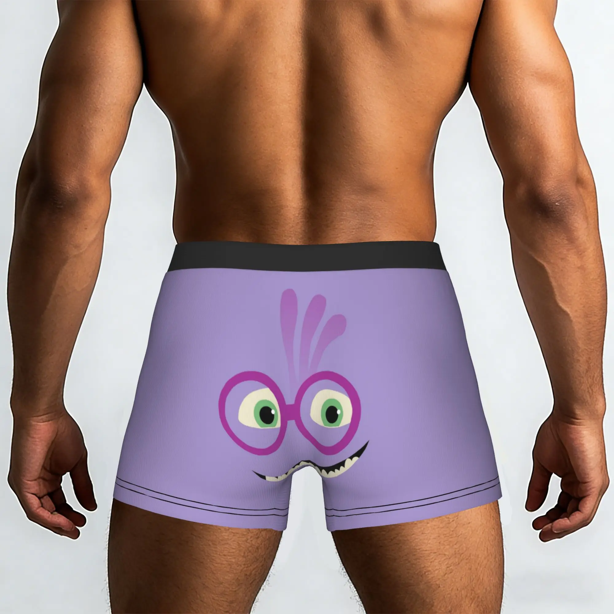 Custom Fashion M-Monsters Anime University Boxers Shorts Panties Male Underpants Breathable  Briefs Underwear