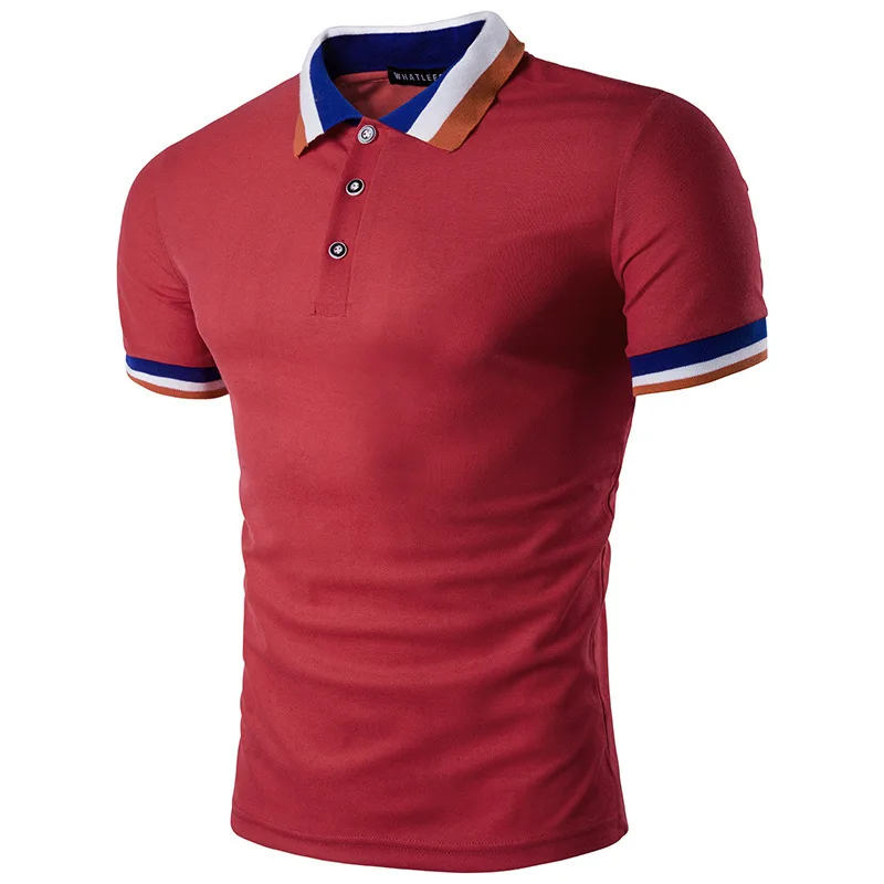 2024 Summer New Polo Shirt for Men France Chic Short Sleeved Breathable Business Fashion Versatile Golf Polo Collar T-shirt