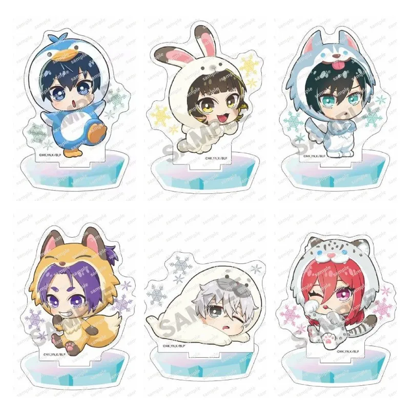 Anime BLUE LOCK Figures Isagi Yoichi Reo Mikage Cosplay Cute Animal Acrylic Stands ITOSHIRIN Seishiro Nagi Character Model Decor