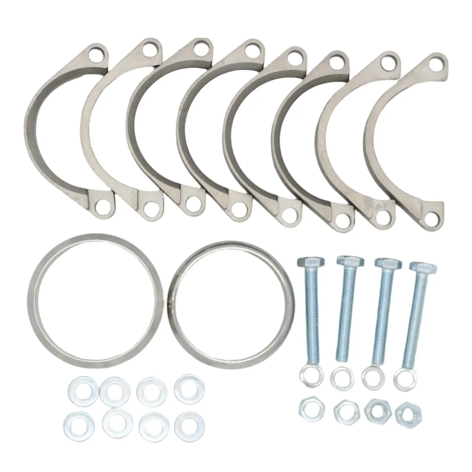 Lohobby Exhaust Flange Repair Clamp Kits ,18101405737 ,Replacement x8R0092, Fit