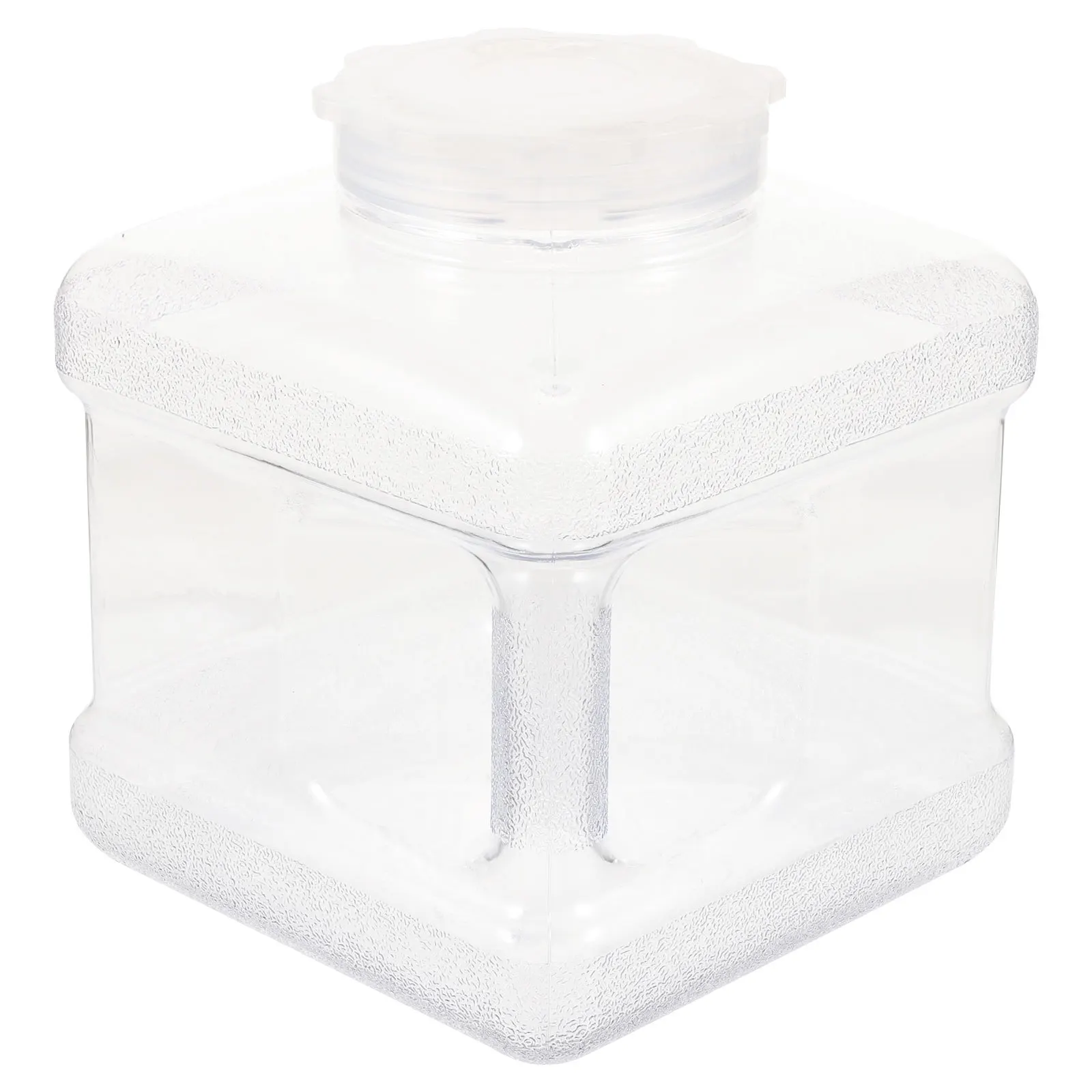 

Large Capacity Portable Water Storage Bucket Pc Material Heavy Duty Reusable Outdoor Indoor Use Camping Hiking Picnic Travel