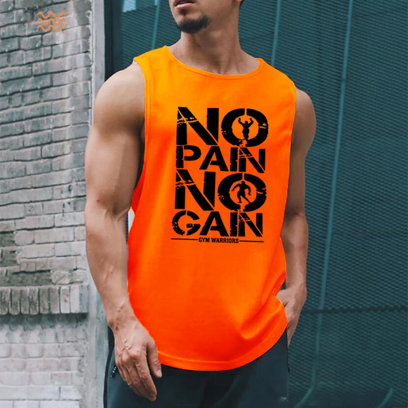 Ultra Thin Mesh Quick Dry Vests Gym Fitness Casual Sleeveless Tank Tops Summer BreathableTraining Shirts Mens Bodybuilding Tops