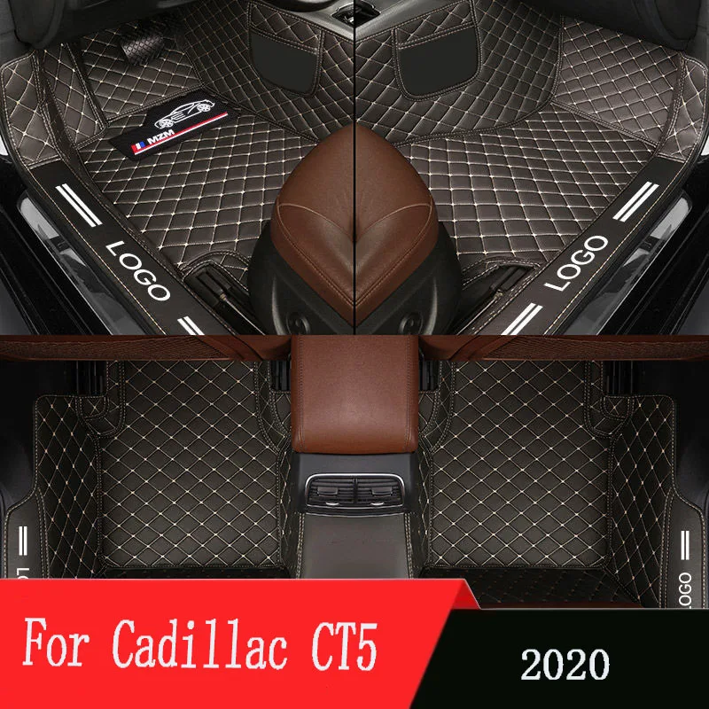 

For Cadillac CT5 2020 Car Floor Mats Carpets Auto Accessories Parts Custom Foot Pedals Automobiles Rugs Interior Pads Covers