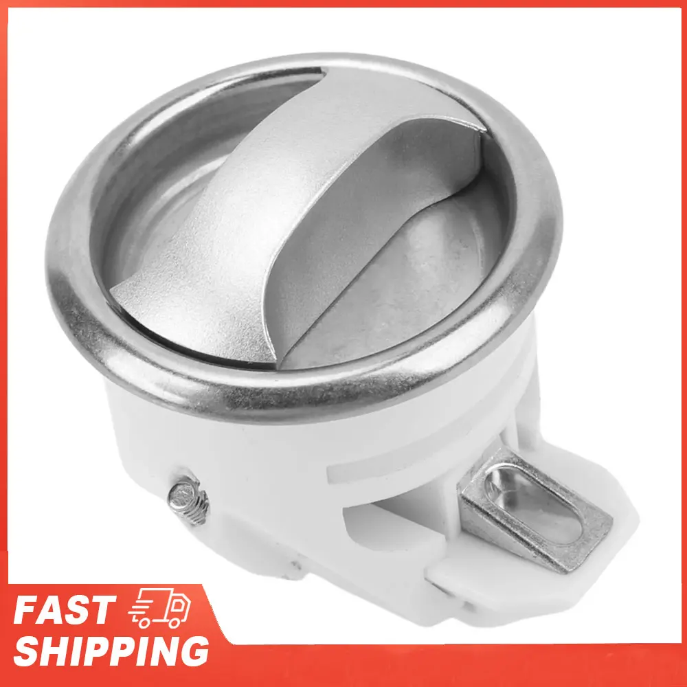 

Мобильный дверной замок для унитаза, универсальный белый замок для раздвижной двери, диаметр 43 мм, открытие отверстия, простота установки для дома на колесах, яхт