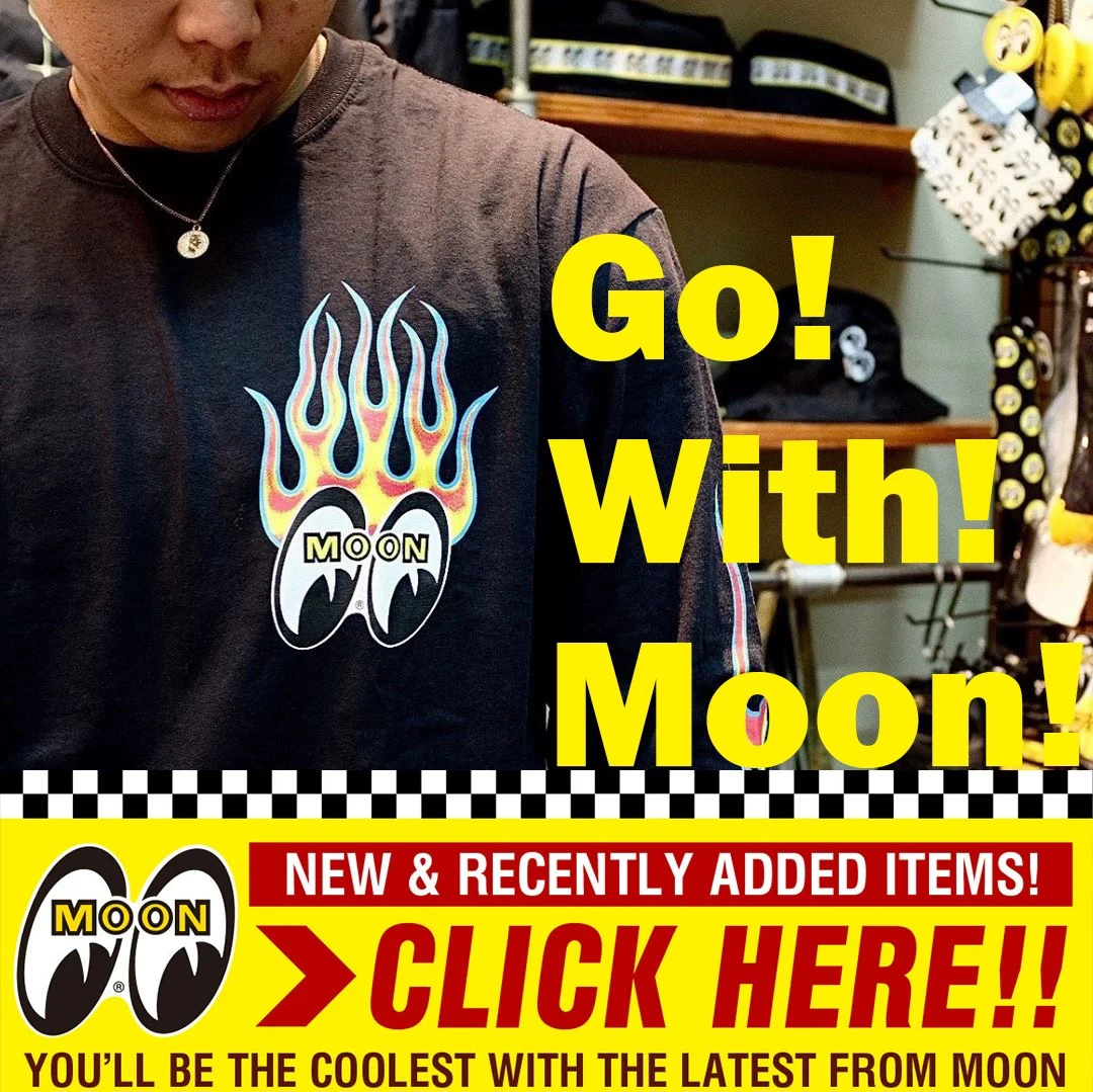 

Футболка MOONEYES в японском стиле с длинным рукавом и круглым вырезом, для скейтбординга, серфинга, мотоцикла, автоспорта, модная, из чистого хлопка