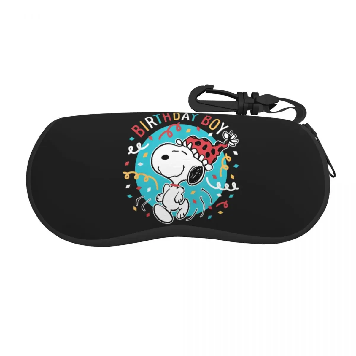 Snoopy Birthday Boy Glasses Case Unisex Fashion Cartoon Glasses Storage Box Charming Glasses Box