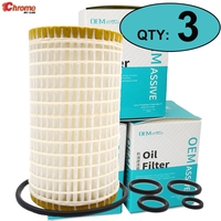 3x Car Oil Filter For Mercedes Benz C230 C240 CL500 CL550 CLK320 CLK350 CLS500 E320 ML500 ML550 R129 R170 S202 S203 0001802609